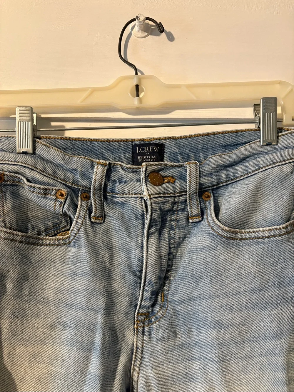 J Crew Essential Straight Jeans